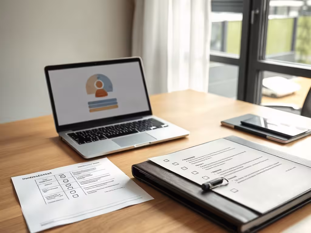 Documents et schéma de workflow pour vérifier l’expertise d’une agence développement Make.